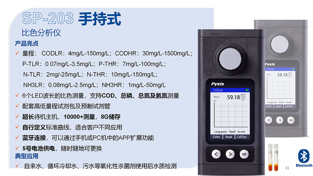 SP-203手持式比色分析儀